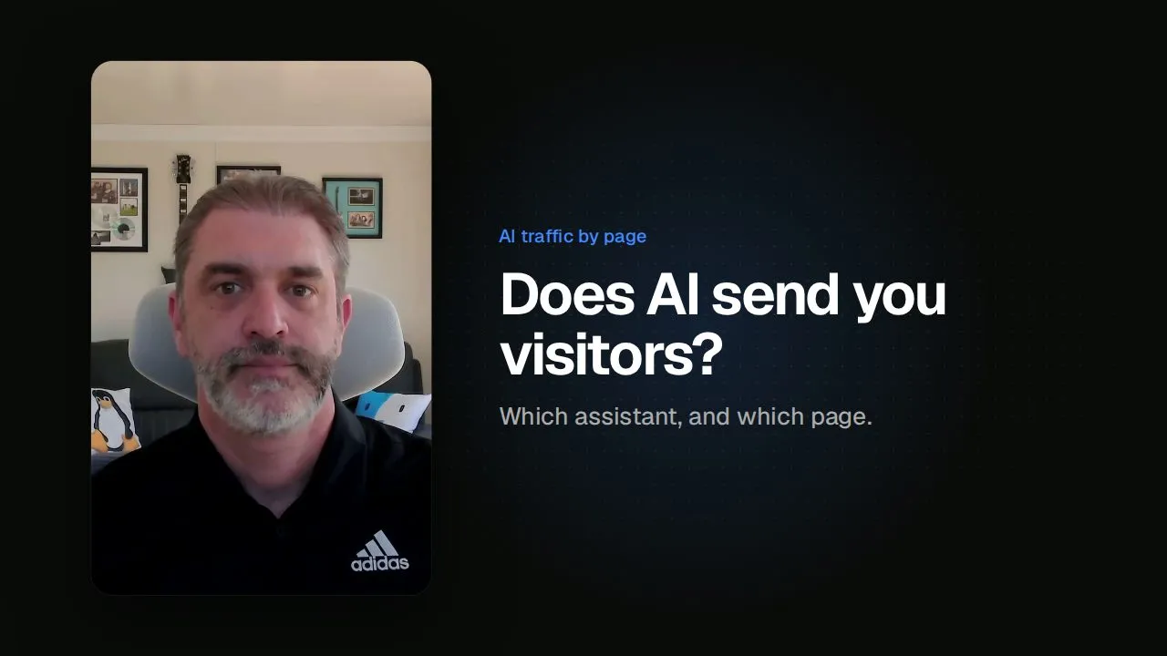 AI traffic by page walkthrough video
